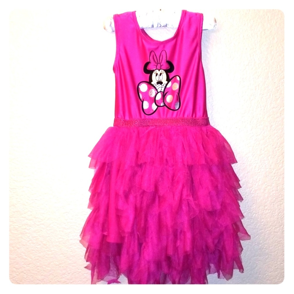 Disney Minnie Mouse Leotard Dress 4t